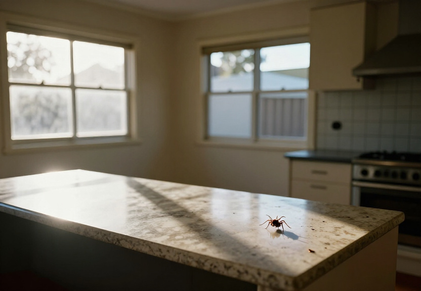 Ant trail in a Putney living room before treatment